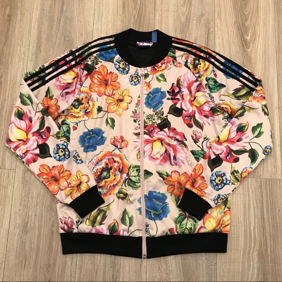 Coats | Adidas Floralita Jacket | Poshmark
